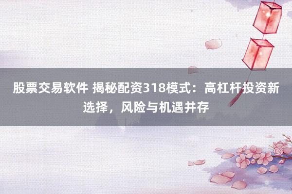 股票交易软件 揭秘配资318模式：高杠杆投资新选择，风险与机遇并存